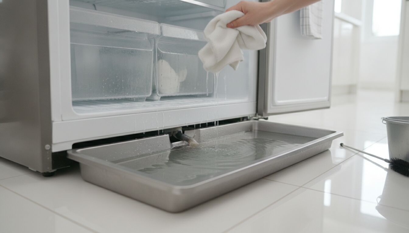 Découvrez les causes courantes d'un bac de récupération d'eau du frigo plein et les solutions efficaces pour éviter les fuites et assurer le bon fonctionnement de votre réfrigérateur.